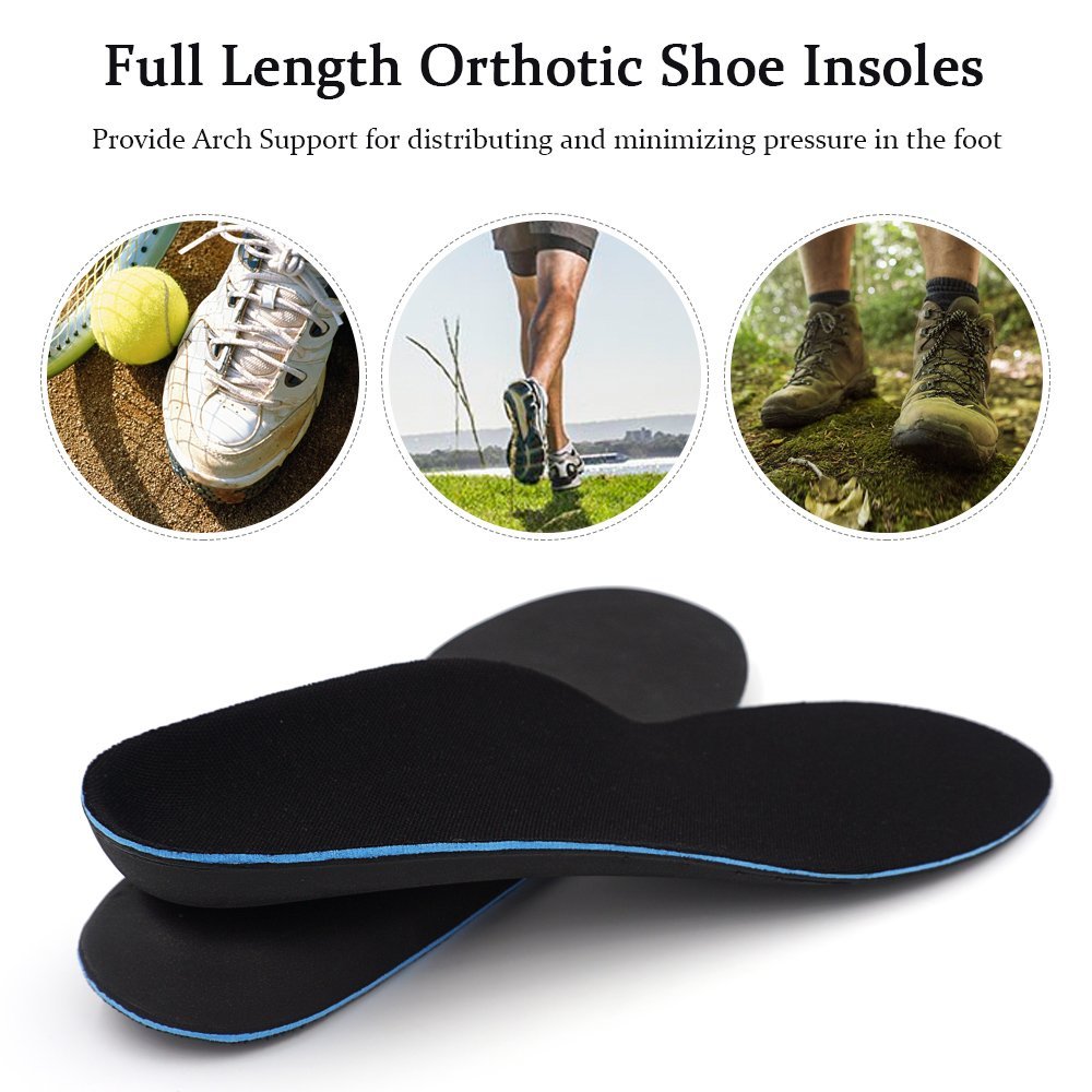 Custom Eva Removable Foot Correction Orthotic Shoe Insoles Orthopedic For Bowlegs