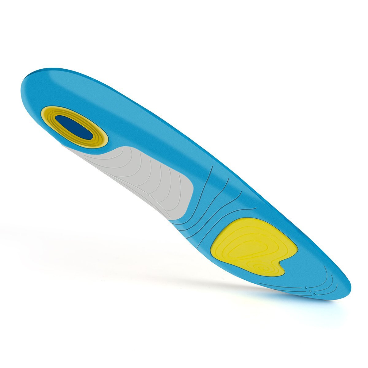 Comfort TPE Gel Insole Shock Absorbing Foot Massage Sport Insole