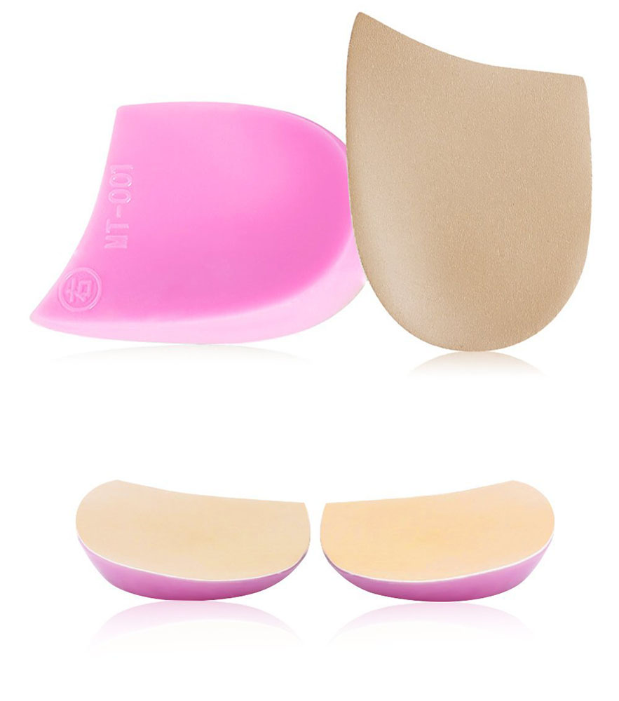 OX Type Leg Heel Inserts Orthopedic Insole Perfect Halfsphere Design for Bowlegs and Knock Knees