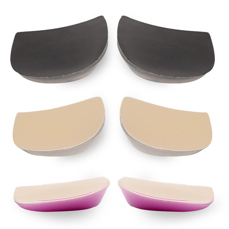 OX Type Leg Heel Inserts Orthopedic Insole Perfect Halfsphere Design for Bowlegs and Knock Knees