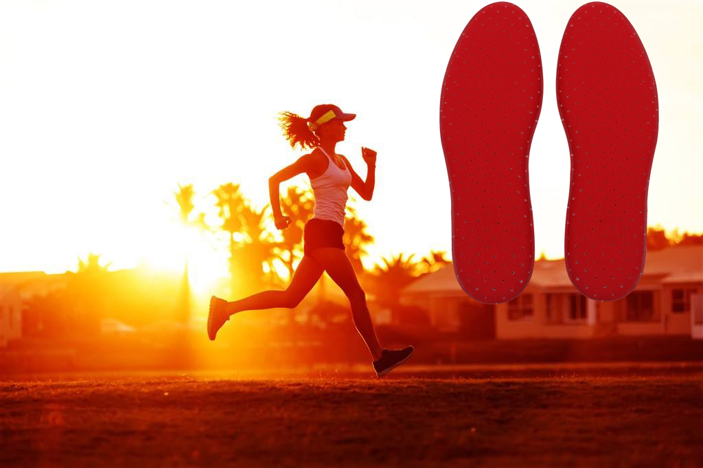 Memory foam insole air pillow High elastic EVA Insoles For Sneaker Shoes