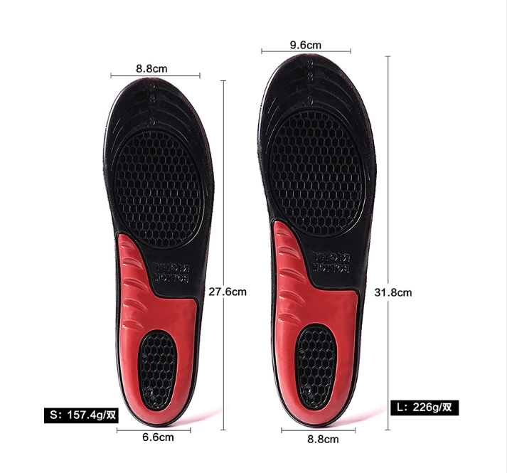 Best Silicone Massage Custom Insole Gel Insoles For Plantar Fasciitis Manufacturer
