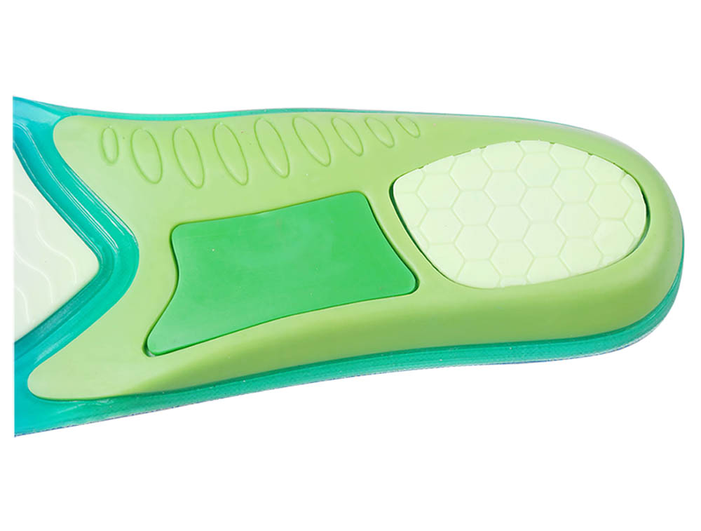 2018 Hot Selling PU GEL Insole Breathable Sport Insoles For Athletic Shoes
