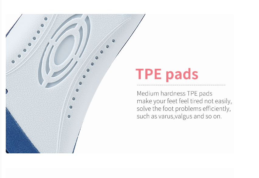 ZG185 Sports PU Insoles Shoe Inserts For Comfort Shoe Insoles Arch Support For Walking Hiking Fasciitis Heel Spur