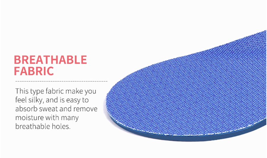 ZG185 Sports PU Insoles Shoe Inserts For Comfort Shoe Insoles Arch Support For Walking Hiking Fasciitis Heel Spur