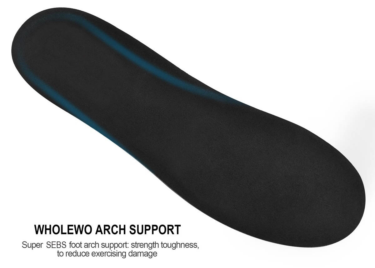 2018 New Arrival Shock Absorption Comfort Deodorant Custom Damping Foot Massage Health Gel Insoles