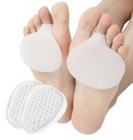 2018 High-heeled Shoes Forefoot Cushion Pads Soft Silicone Insole Half-foot Insoles For Women