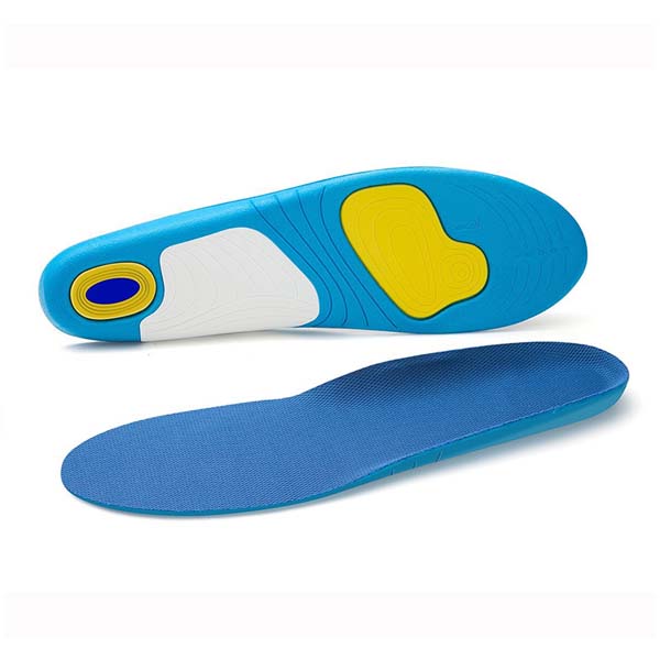 Insoles Sport Comfort Shock Absorbing Professional Insole Firm Neutral Arch Support Design Elastic Gel