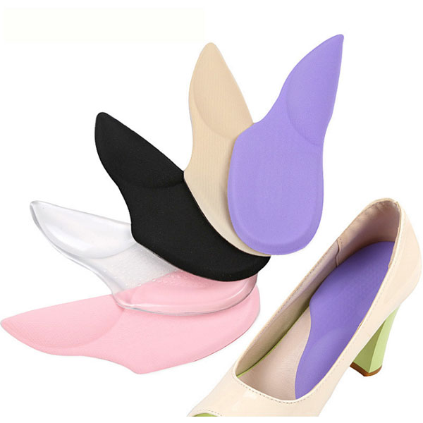 Amazon Hot Selling Women High Heel Shoes Transparent PU Gel Cushion Pad ZG-412