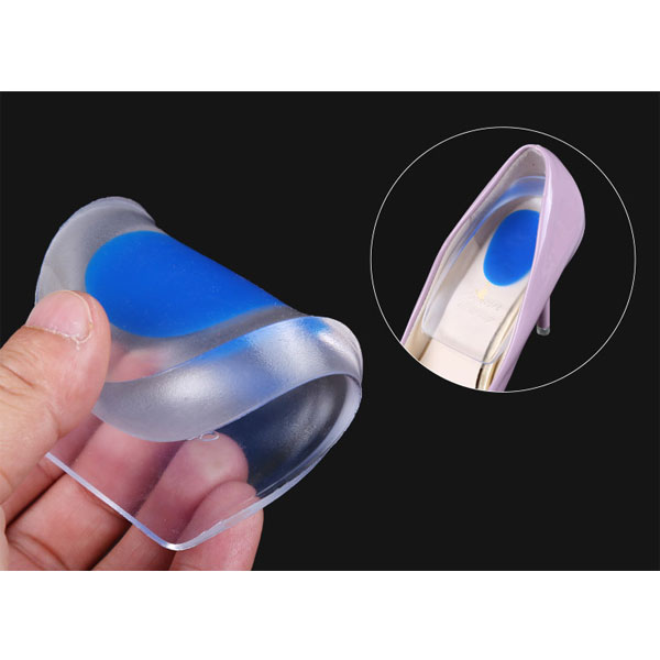 Height Increase Gel Heel Cushion Insoles For Shoes Heel Pain Relief For Adults ZG-454