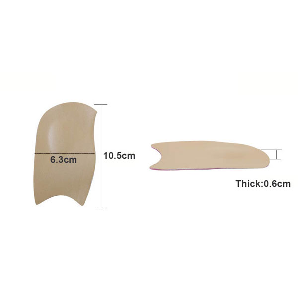 OEM Wholesale Safety PU Gel Orthotic Arch support Pads Orthopedic Insoles ZG-456