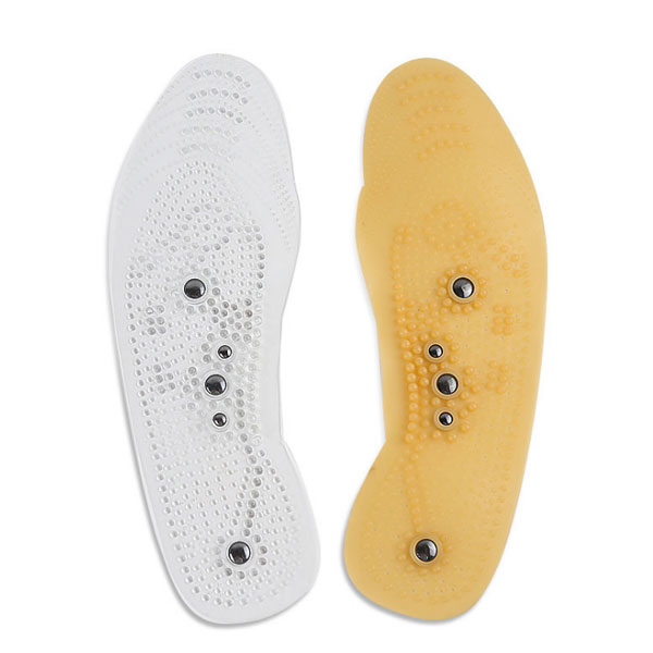 Magnetic Therapy Foot Insoles Transparent Silicone Energy Insole For Adults ZG-487