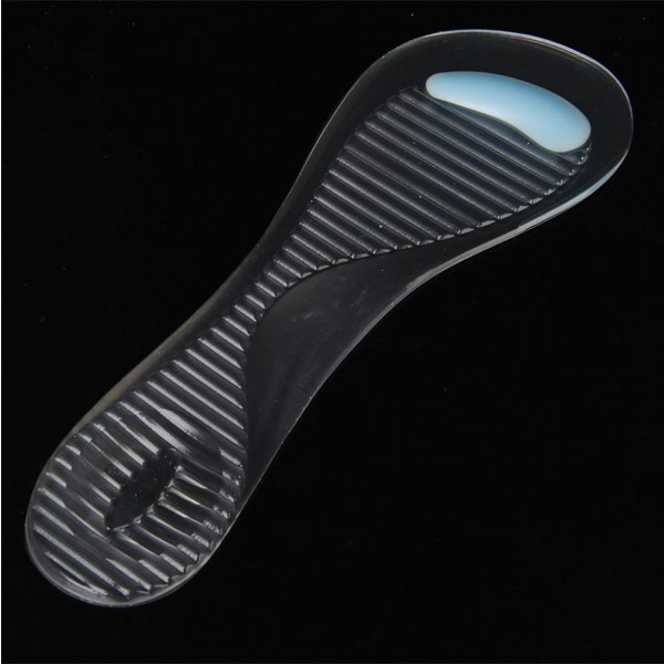 Summer Cooling Gel Silicone Insole Non slip Massage 3/4 Gel Insole For Women ZG-220