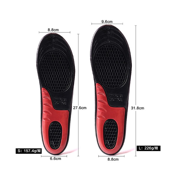 Amazon Hot Sell Sport Insole Silicone Gel Massaging Insoles for Women And Men ZG-1892