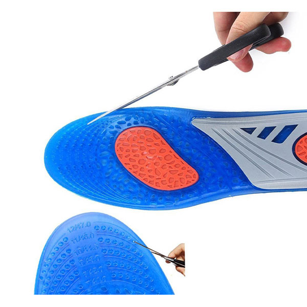 Amazon Hot Selling Silicone Gel Insole Arch Support Sport Massage Insoles For Adults ZG-266