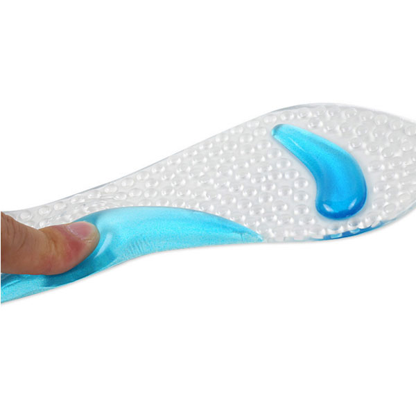 Anti Slip PU Gel Silicon Foot Massage Insole for Women ZG-1881