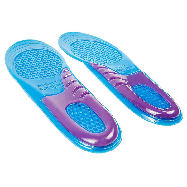 Reusable Anti friction Silicone Gel Insole for Running/Walking ZG-1836