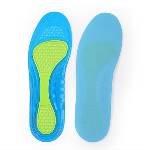 Shock Absorb Sport Gel Silicone Insoles For Women And Men ZG-265