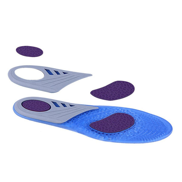 Sports Arch Support Shoe Inserts Plantar Fasciitis Athletic Orthotics Insoles GEL Comfort Insole for Men ZG-261