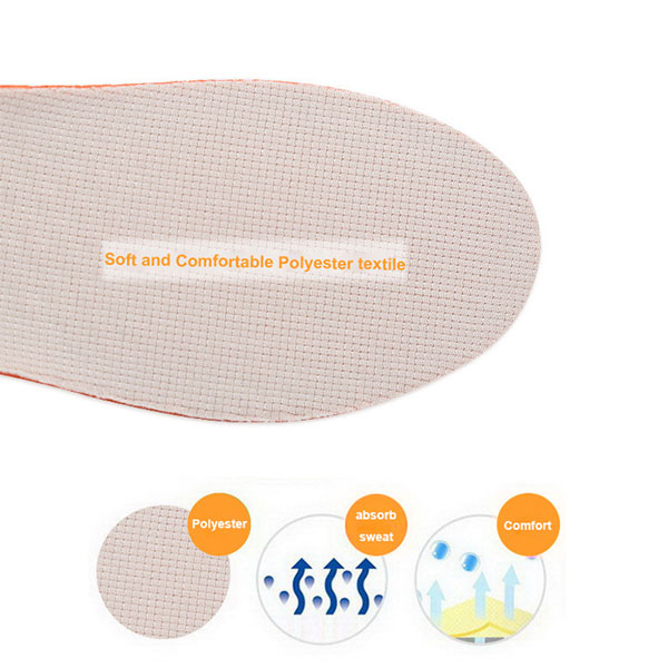 Stylish Step Height Increasing Insoles Anti Sweat Shoe Insoles ZG-343