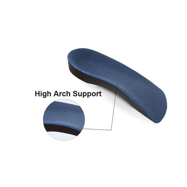 3/4 Length Orthotic Arch Support Correction Insoles For Bowleg ZG-323