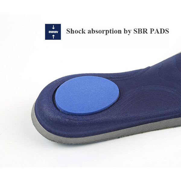 Good shock absorption PU shoe insole comfort decompression polyurethane PU sport shoe insole ZG-391
