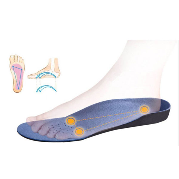 High Arch Support Orthotics Insoles Shock Absorption Flat Feet Correction Insoles ZG-1834