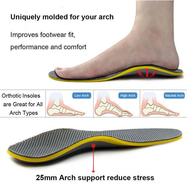 Modern Design Comfortable Orthotic Healthy Insole For Women and Men ZG-279