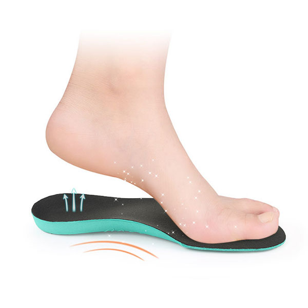 Orthotics PU Foam Arch Support Insole For Children Flat Footed Shoes ZG-306