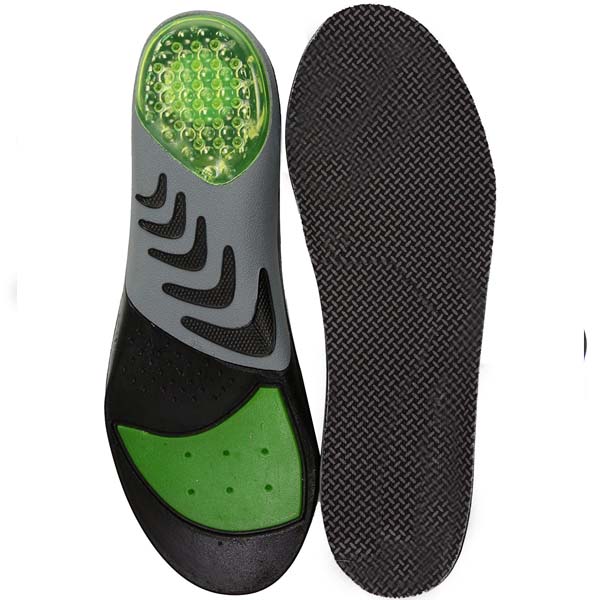 Athletic Orthotic Insoles For Low Arches Flat Feet Performance Shoe Insoles For Men ZG-245