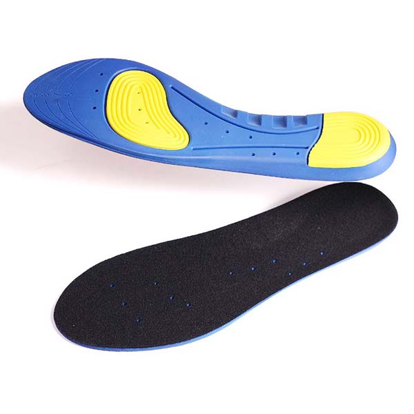 Shock-absorption Breathable Insole Orthotics GEL Sports Comfort Shoes Insole For Women ZG-256