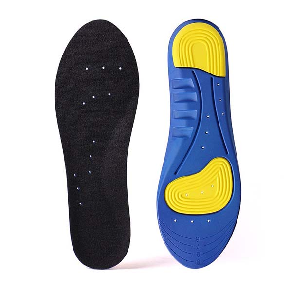 Shock-absorption Breathable Insole Orthotics GEL Sports Comfort Shoes Insole For Women ZG-256