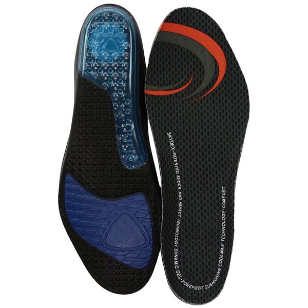 China Factory Air Cushion Sporty Shock Absorption Air Insoles For Men ZG-1826