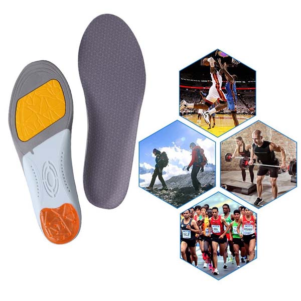 New Arrival Foot Care Sports TPU Air Cushion Massage Insole For Women And Men ZG-1893