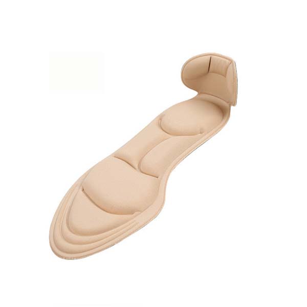 3D Super Comfort Breathability 3D Sponge Foam Massage Insole With Back Heel Liner for High Heel Shoes ZG-366