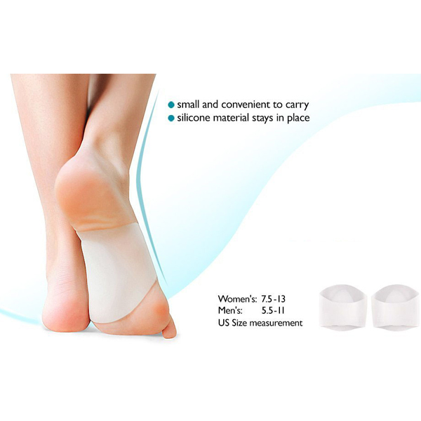 Shoe Insert Foot Pads for Plantar Fasciitis and Flat Feet Foot Arch Support ZG-212