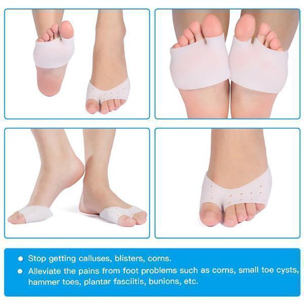 Metatarsal Pads Forefoot Cushion Ball of Foot Cushion Pain Relief for Calluses Blisters Metatarsalasia Morton's Neuroma ZG-268