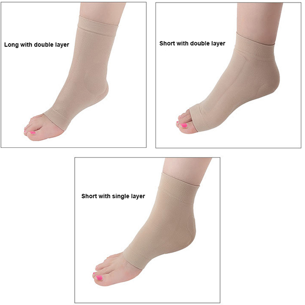High Quality Custom Nylon Socks for Women Men Medical Graduated Performance Sports Running Compression Socks ZG-308