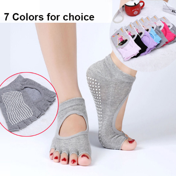 Top Quality Customized Non Slip Yoga Grip Socks For Women ZG-301