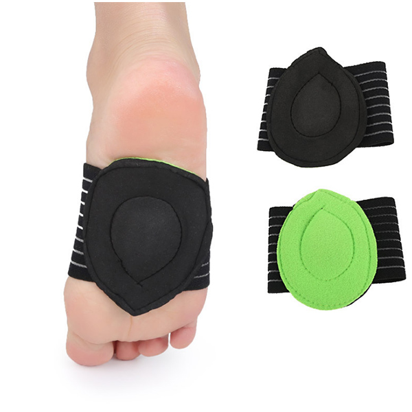 Foot Arch Support Plantar Fasciitis Heel Pain Aid Foot Run-up Pad Feet Cushioned Cushioned Shoes Insole Sports Accessory ZG-386