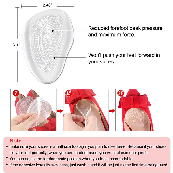 Heel Grips Liners and Arch Support Back Heel Insoles Cushions for Shoes ZG-273
