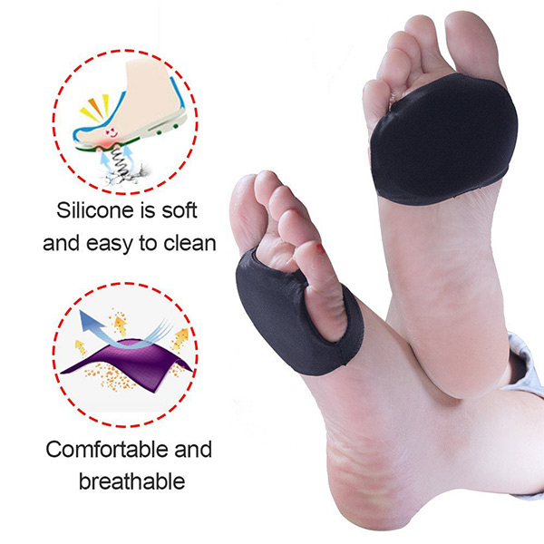 Ball of Foot Cushion Gel Foot Pad Metatarsal Pads Forefoot Shoe Insole ZG-285