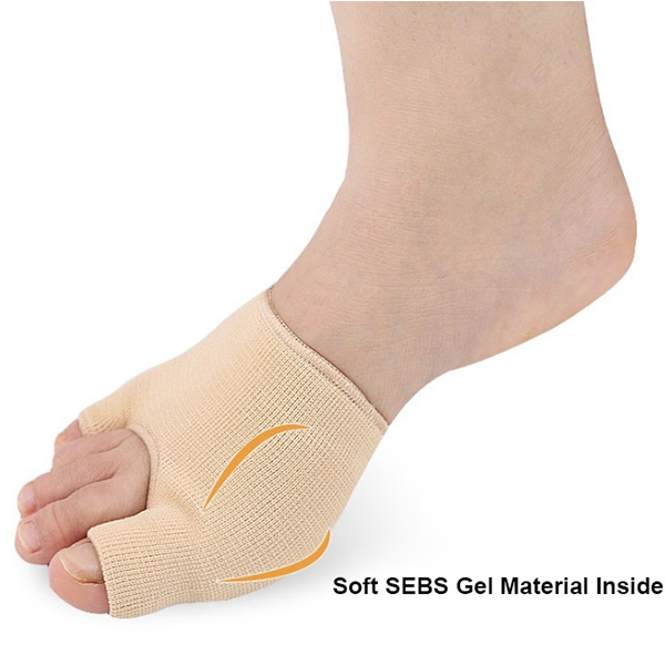 Quick delivery High Elastic Spandex Nylon textile metatarsal pads ZG-406