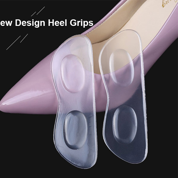 Hot Sale Soft Adhesive Massage Heel Liner Silicone Gel Pad ZG-311