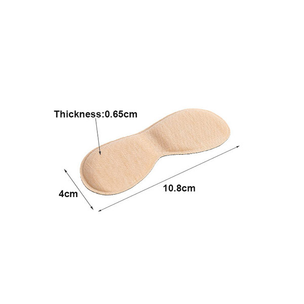 1 Pair Self Adhesive 4D Message Soft Sponge Foot Care Heel Shoe Protector ZG-355
