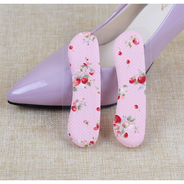 Gel And Velvet Fabric Heel Cushion To Relief The Pain Of Heel ZG-379