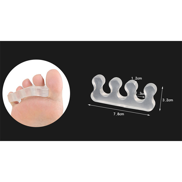 Gel Forefoot Metatarsal Pads Silicon Half Yard Pain Relief Massage Anti slip Cushion Forefoot Supports Foot Care ZG-307