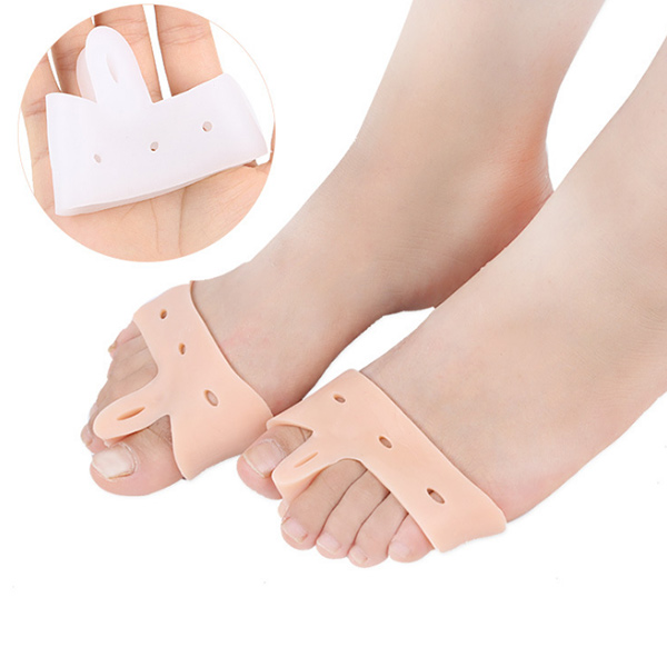 Breathable Soft Silicone SEBS Toe Separators And Stretchers ZG-385