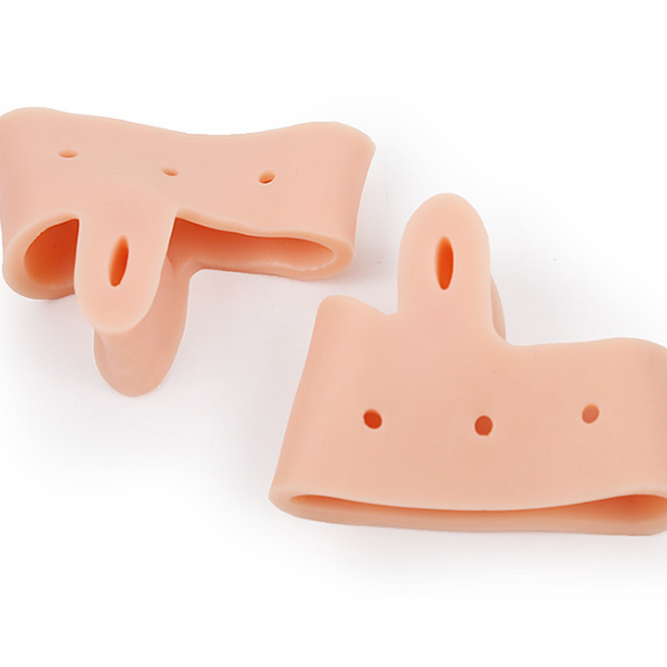 Breathable Soft Silicone SEBS Toe Separators And Stretchers ZG-385