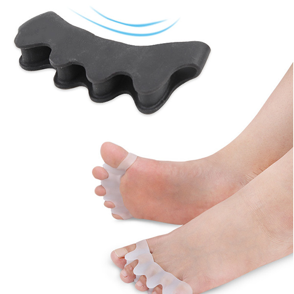 2018 Amazon Hot Selling Silicone gel toe protector bunion magnetic therapy toe corrector ZG-420
